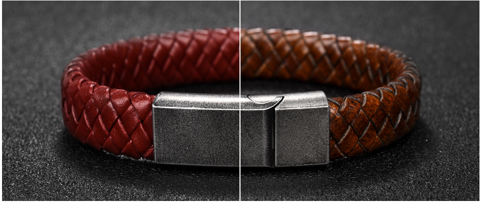 Men's Simple Leather Bracelet