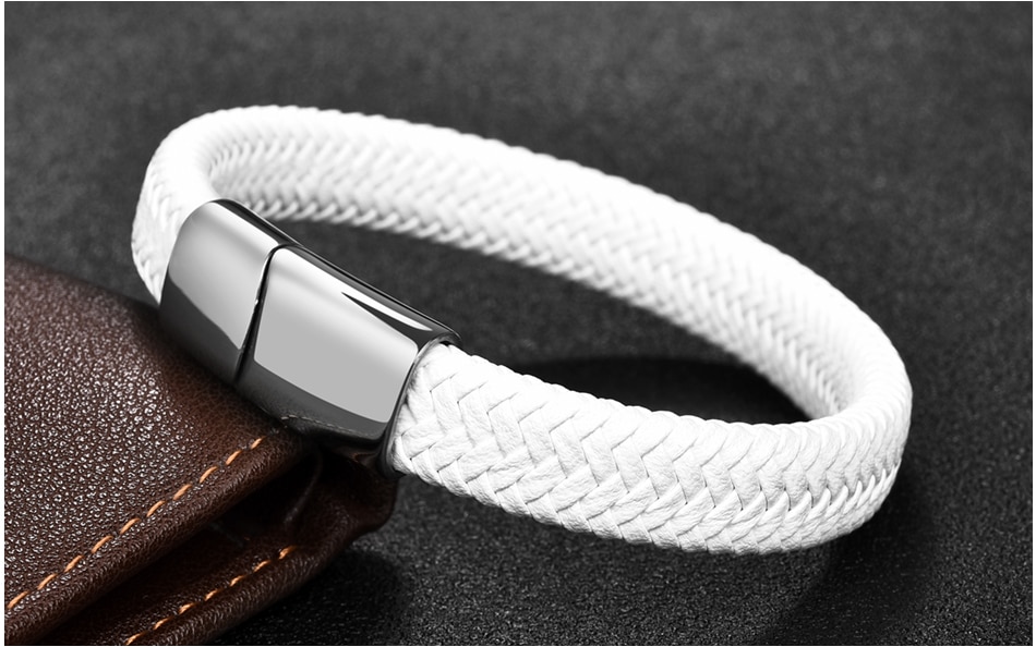 Men's Simple Leather Bracelet