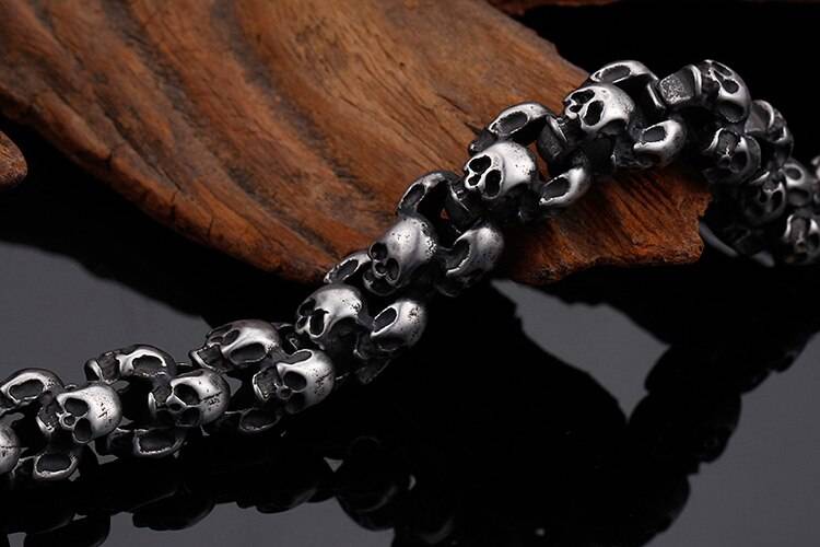 Men's Skulls Shaped Bracelet