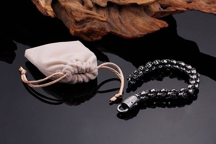 Men's Skulls Shaped Bracelet