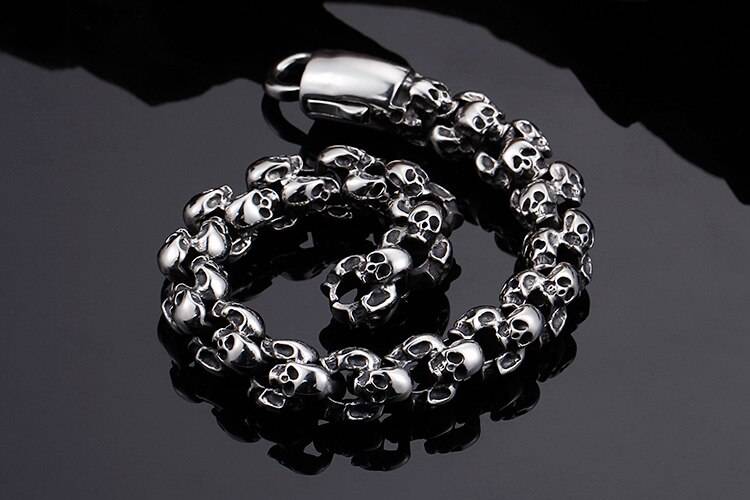 Men's Skulls Shaped Bracelet