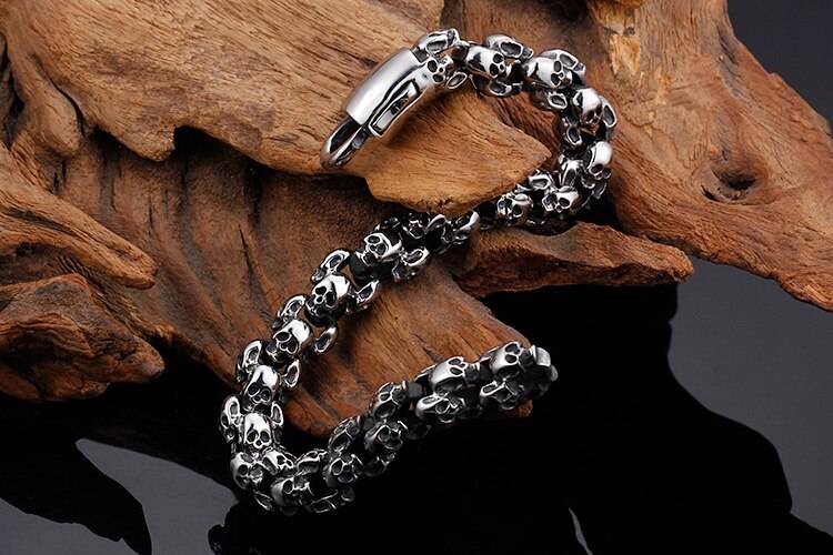 Men's Skulls Shaped Bracelet