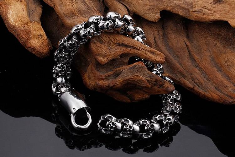 Men's Skulls Shaped Bracelet