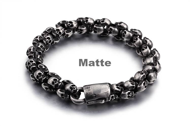 Men's Skulls Shaped Bracelet