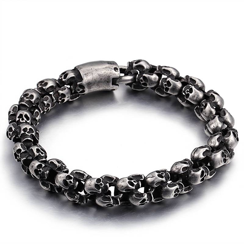 Men's Skulls Shaped Bracelet