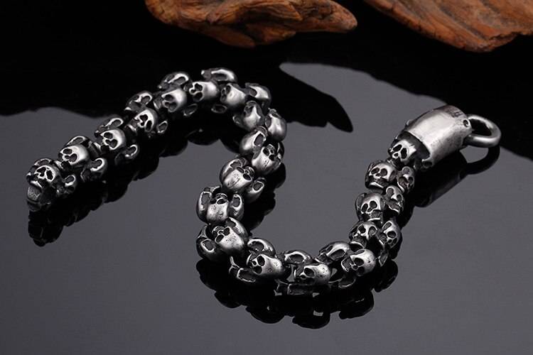 Men's Skulls Shaped Bracelet