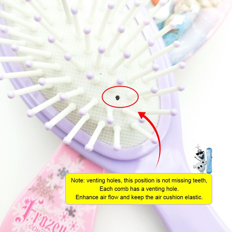 Princess Printed Hair Care Brush For Girls